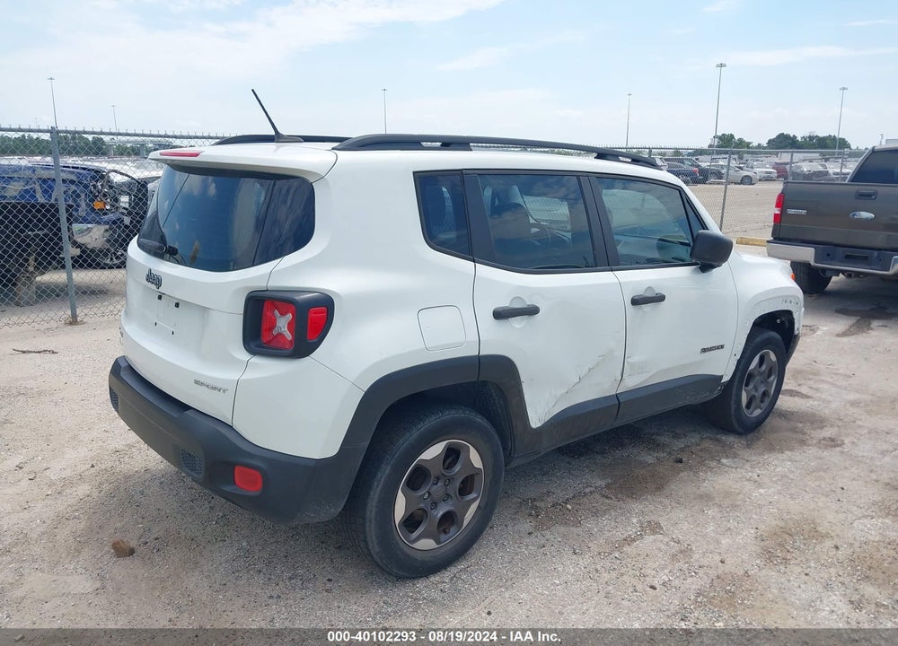 2015 JEEP RENEGADE VIN: ZACCJBAT8FPB96903