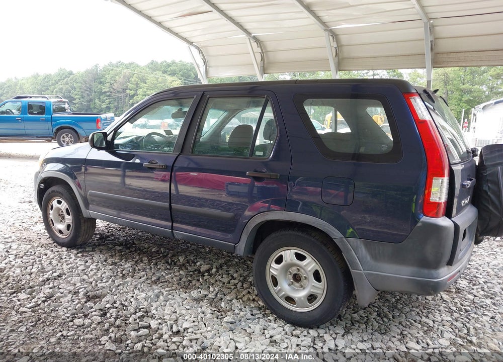 2006 HONDA CR-V LX VIN: JHLRD78536C004946