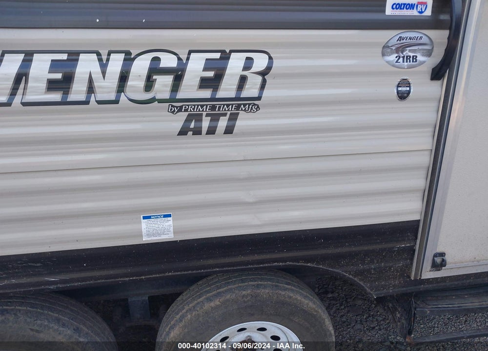 2016 PRIME TIME 21RB ATI VIN: 5ZT2AVKB1GB911355