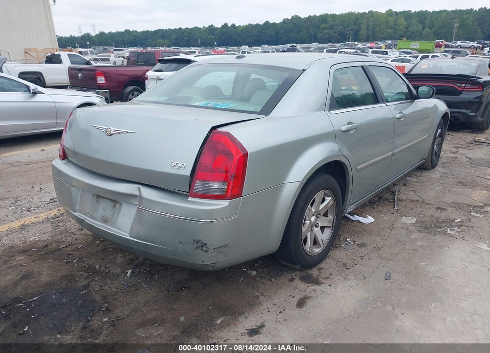 2006 CHRYSLER 300 TOURING VIN: 2C3KA53G86H294400