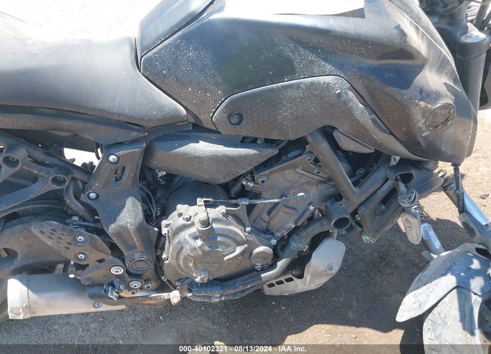 2022 YAMAHA MT07 VIN: JYARM32E6NA004380