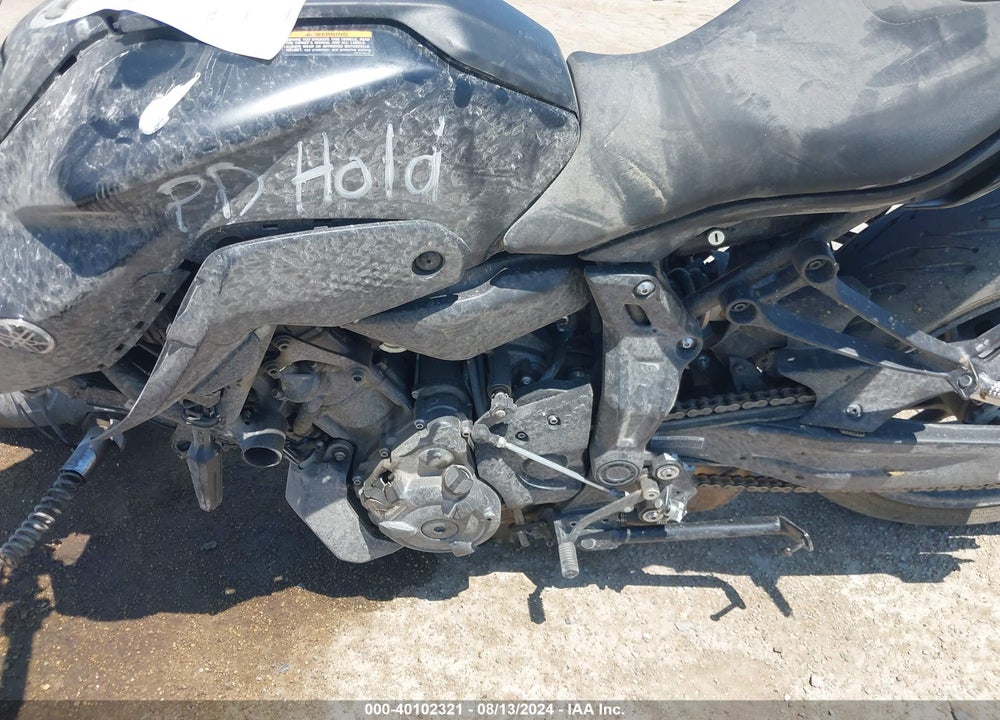 2022 YAMAHA MT07 VIN: JYARM32E6NA004380