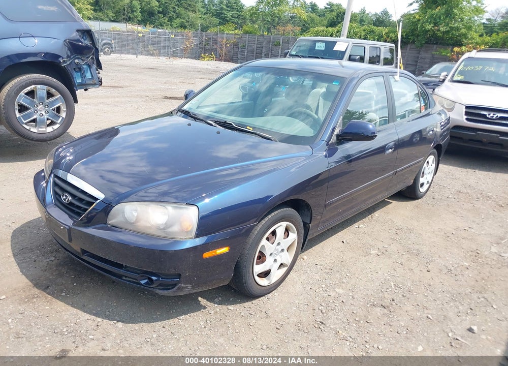2006 HYUNDAI ELANTRA GLS/LIMITED VIN: KMHDN46D56U219506