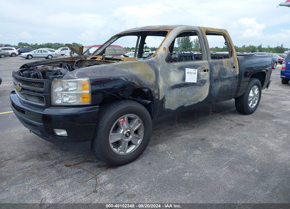 2013 CHEVROLET SILVERADO 1500 LTZ VIN: 3GCPCTE04DG144894