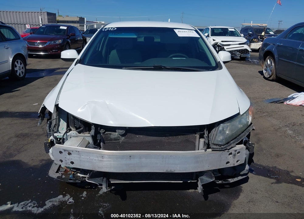 2012 HONDA CIVIC VIN: 2HGFB2F62CH552046