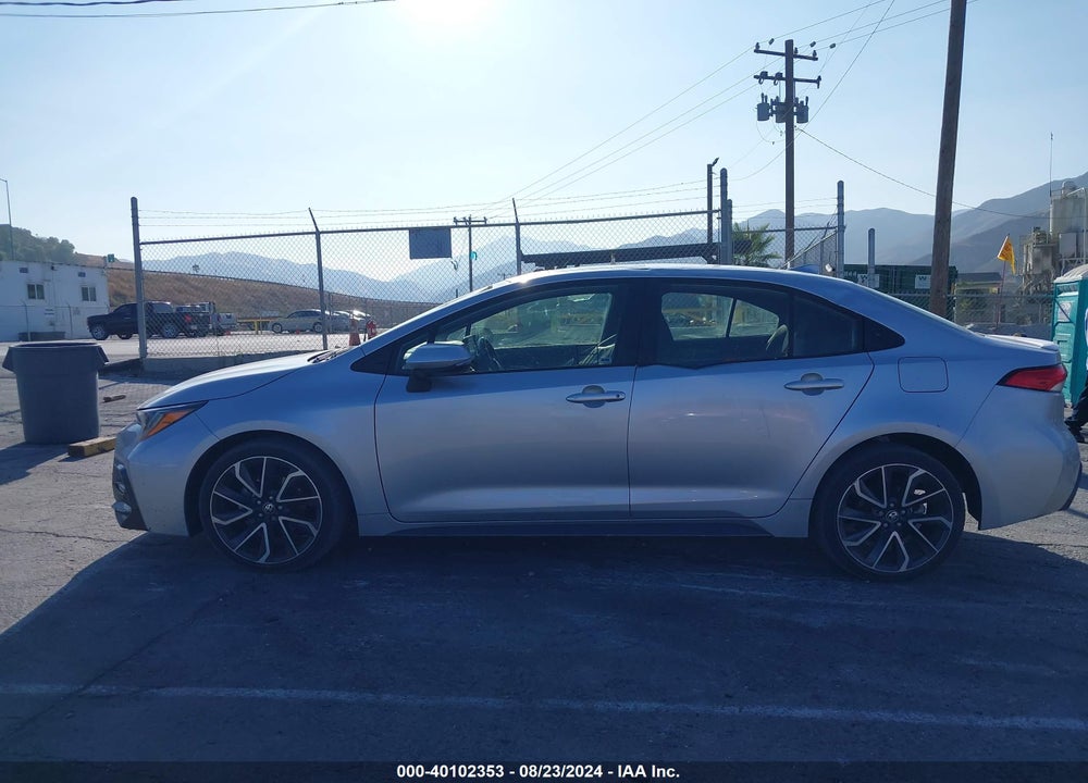 2022 TOYOTA COROLLA SE VIN: JTDP4MCE3N3509071