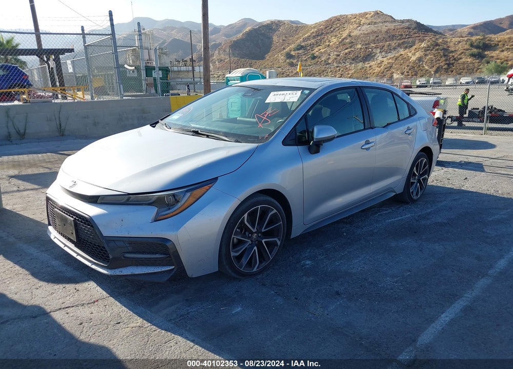 2022 TOYOTA COROLLA SE VIN: JTDP4MCE3N3509071