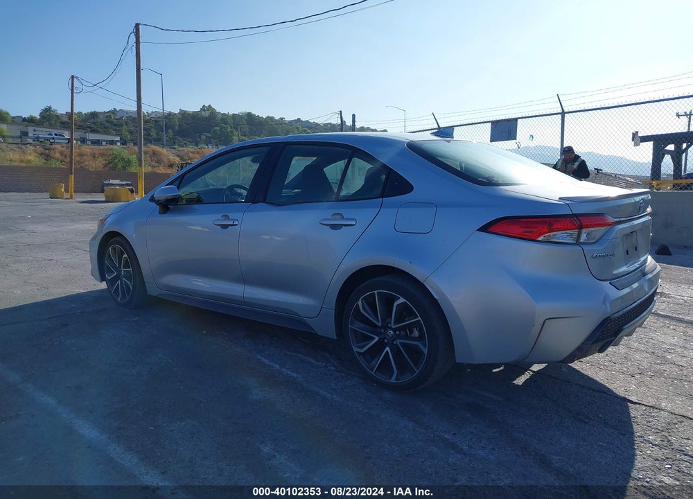 2022 TOYOTA COROLLA SE VIN: JTDP4MCE3N3509071