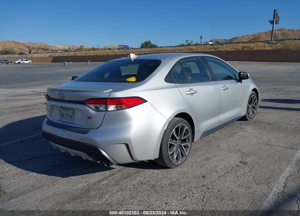 2022 TOYOTA COROLLA SE VIN: JTDP4MCE3N3509071