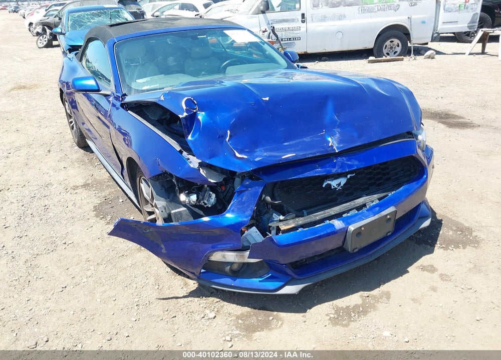 2016 FORD MUSTANG ECOBOOST PREMIUM VIN: 1FATP8UH8G5280437
