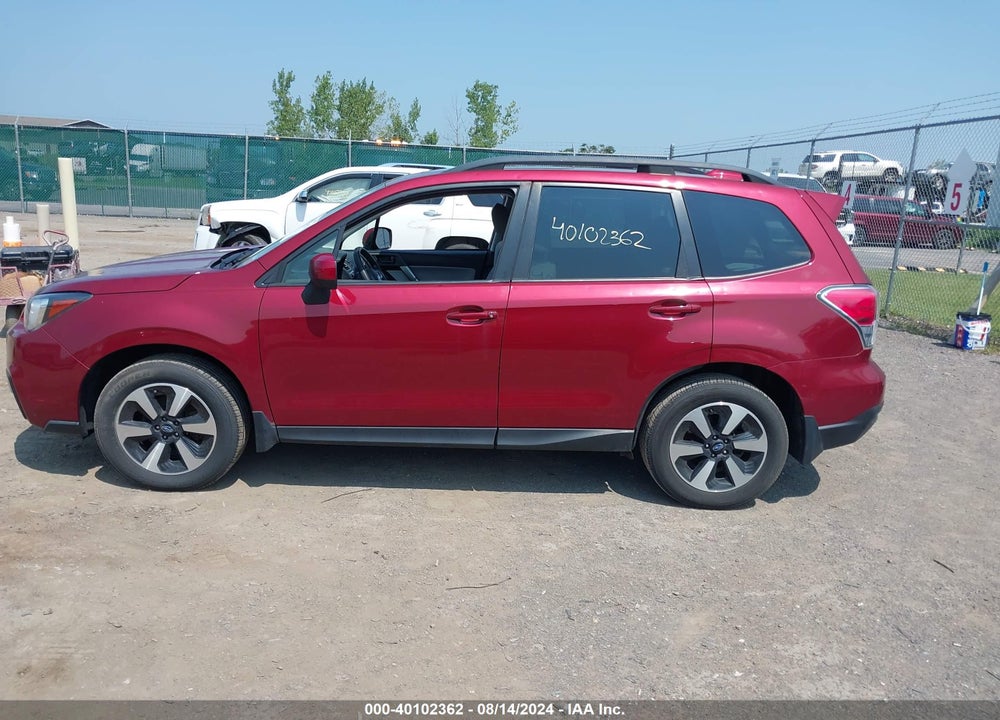 2018 SUBARU FORESTER 2.5I PREMIUM VIN: JF2SJAEC1JG410525