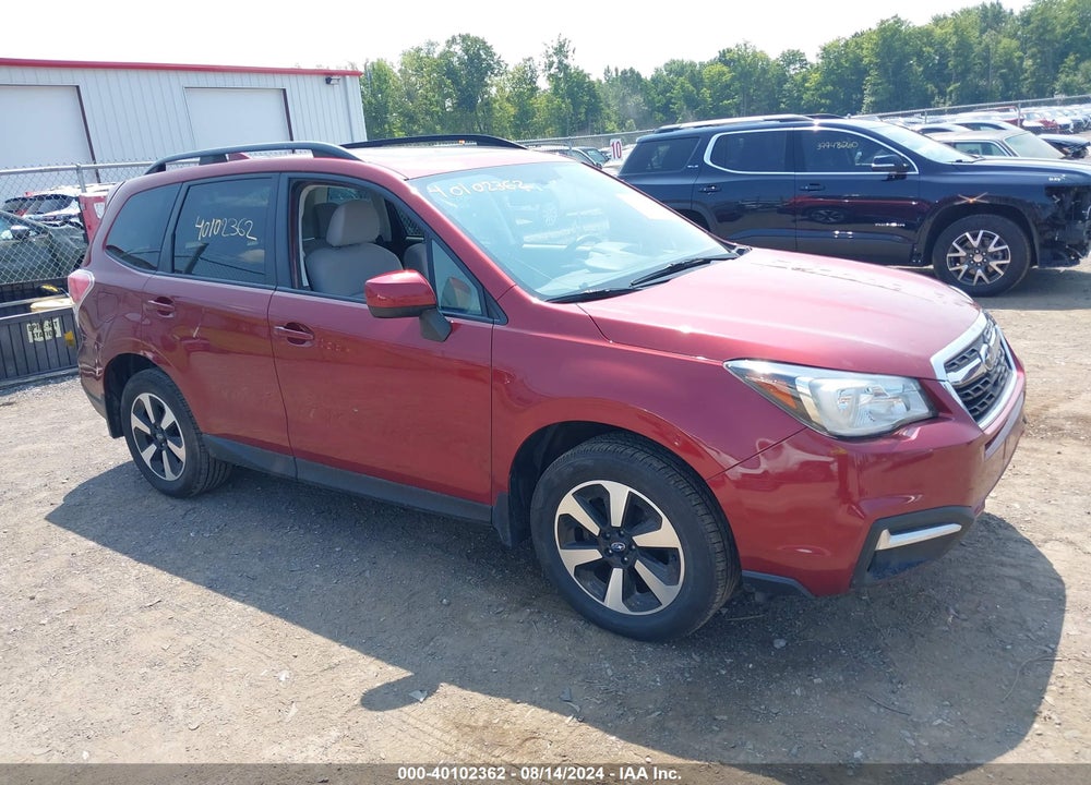 2018 SUBARU FORESTER 2.5I PREMIUM VIN: JF2SJAEC1JG410525