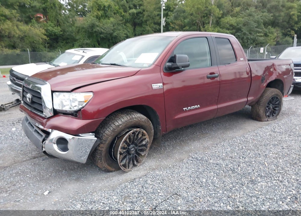 2008 TOYOTA TUNDRA SR5 5.7L V8 VIN: 5TBBV54158S521890