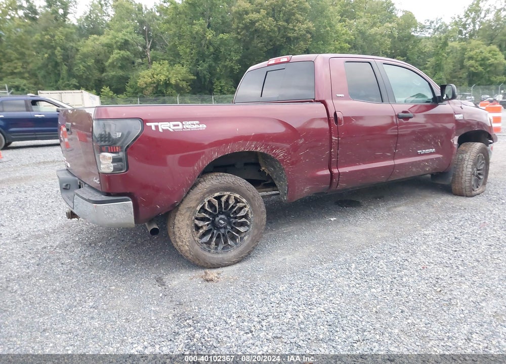 2008 TOYOTA TUNDRA SR5 5.7L V8 VIN: 5TBBV54158S521890