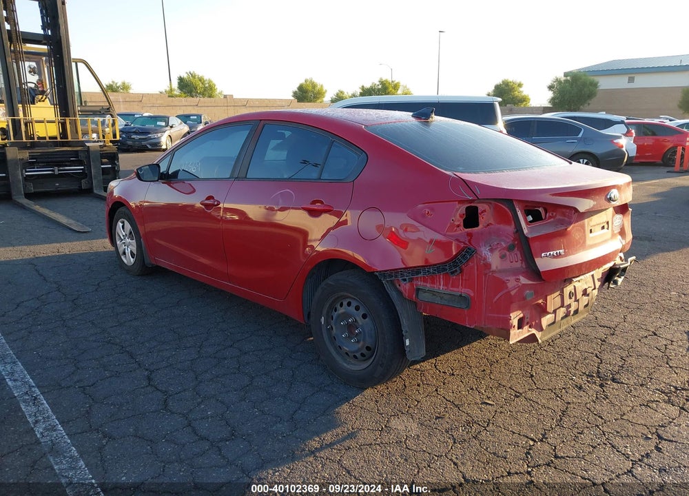 2016 KIA FORTE LX VIN: KNAFK4A62G5579632