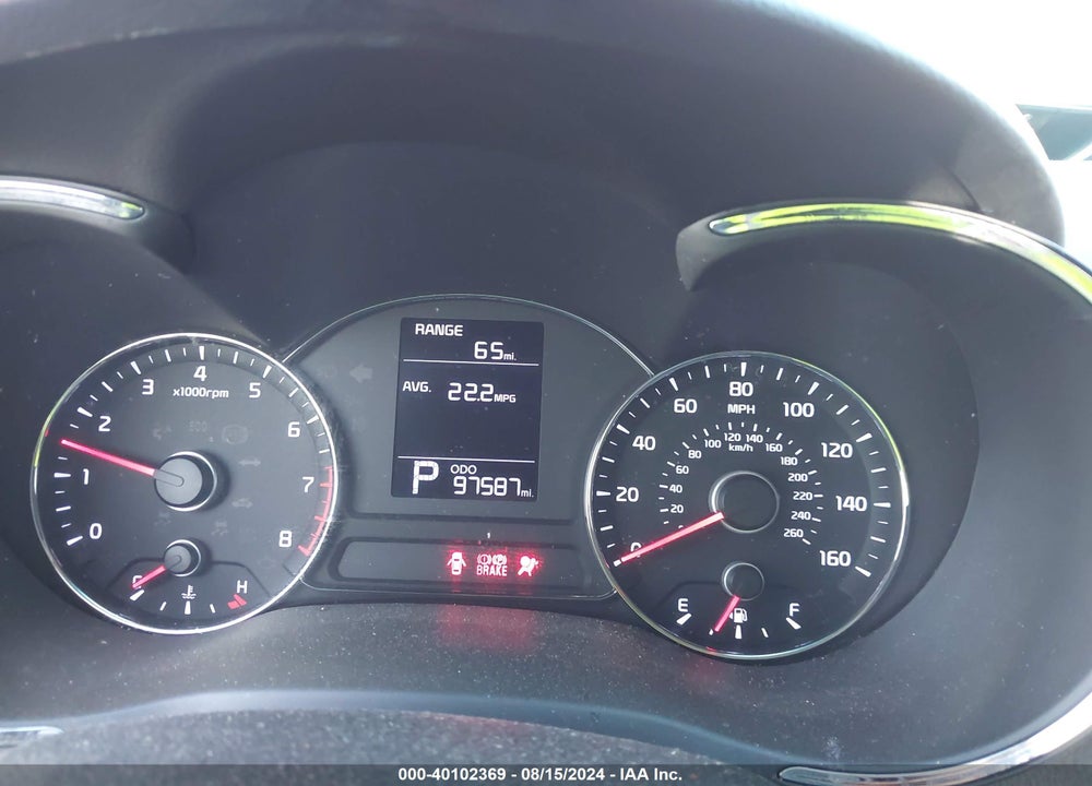 2016 KIA FORTE LX VIN: KNAFK4A62G5579632