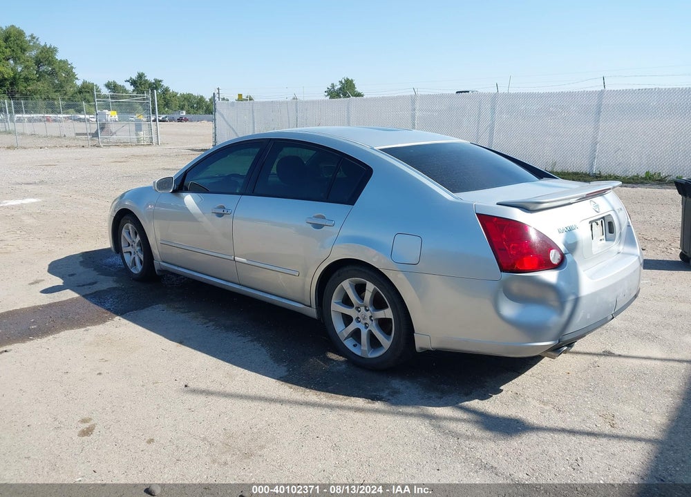 2007 NISSAN MAXIMA 3.5 SE VIN: 1N4BA41E87C822809