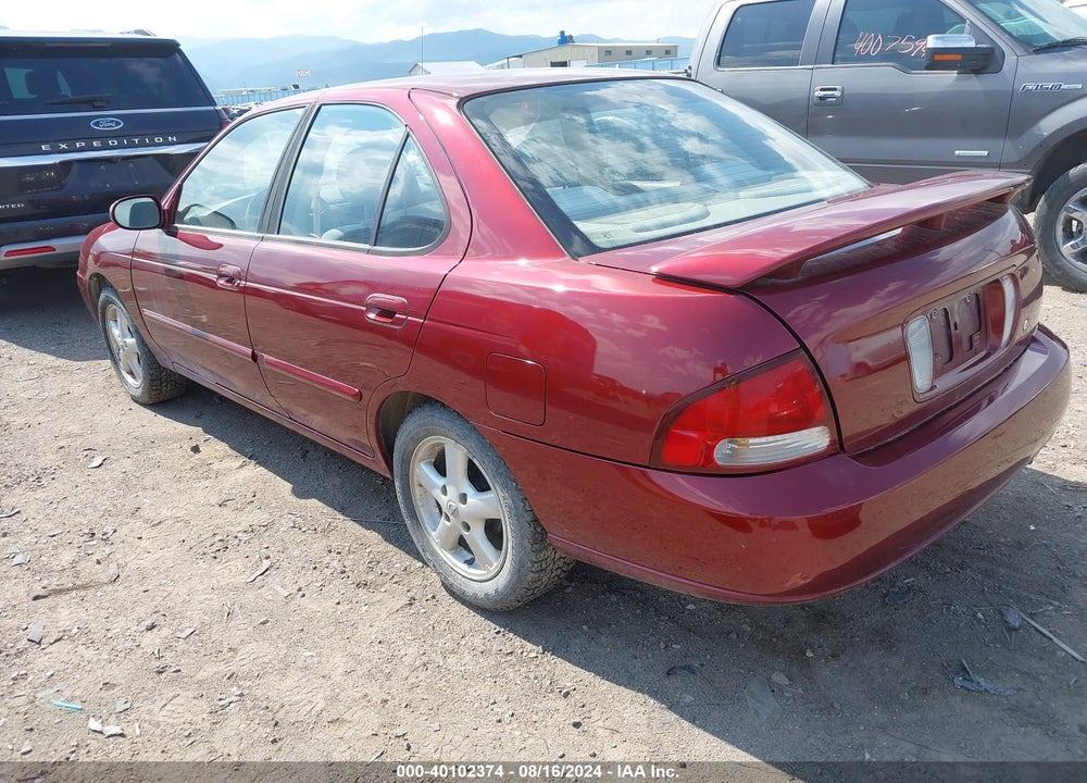 2002 NISSAN SENTRA GXE VIN: 3N1CB51D82L678753