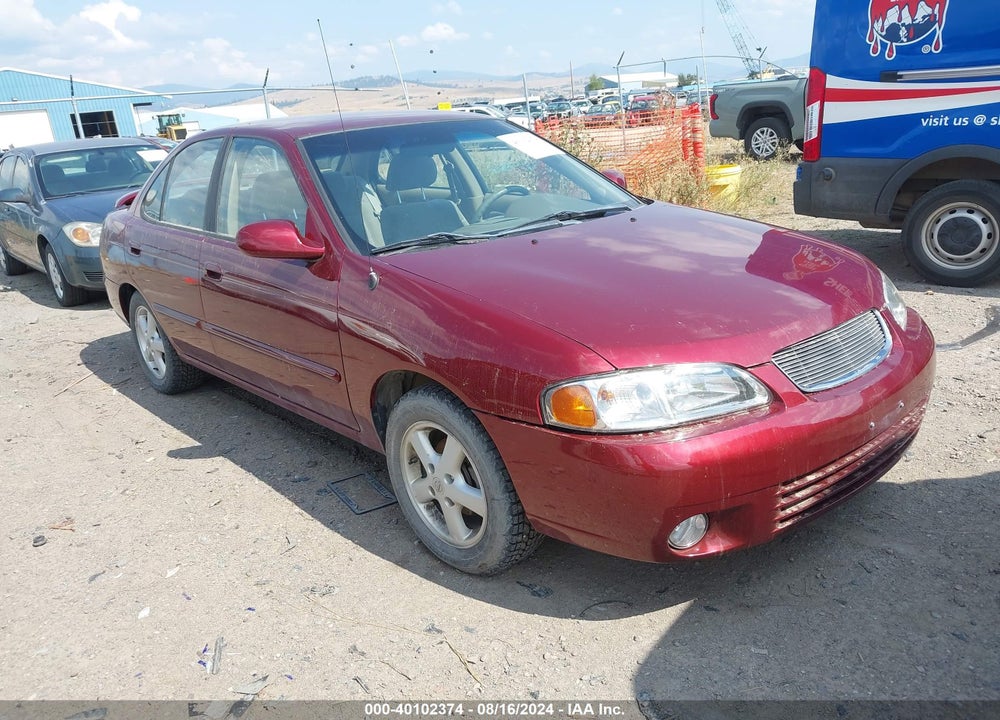 2002 NISSAN SENTRA GXE VIN: 3N1CB51D82L678753