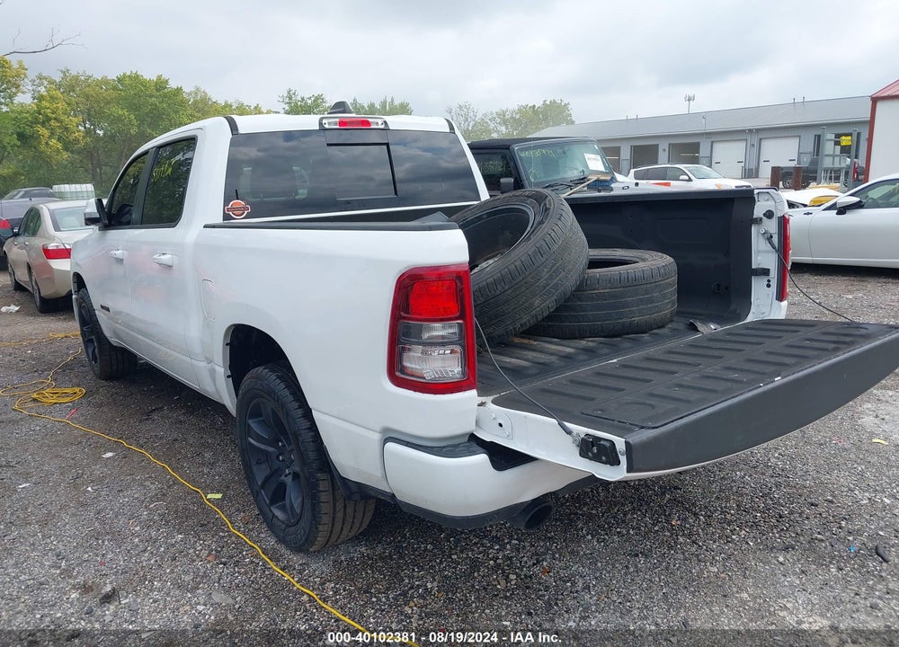 2020 RAM 1500 BIG HORN 4X4 5'7 BOX VIN: 1C6SRFFT2LN216353