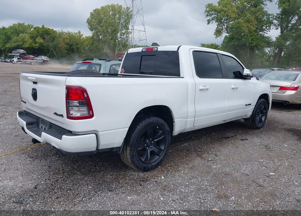 2020 RAM 1500 BIG HORN 4X4 5'7 BOX VIN: 1C6SRFFT2LN216353