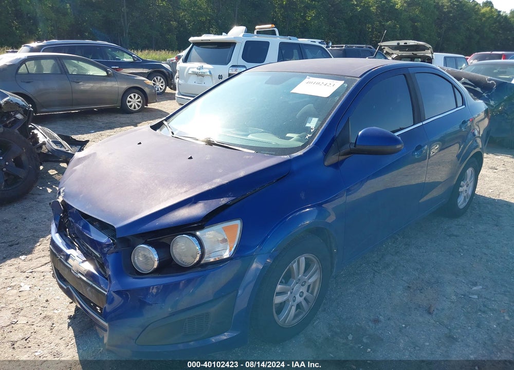 2013 CHEVROLET SONIC LT AUTO VIN: 1G1JC5SH9D4144715