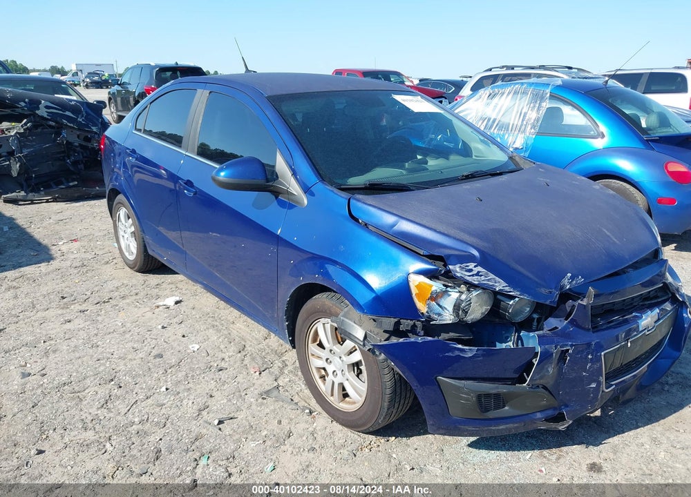 2013 CHEVROLET SONIC LT AUTO VIN: 1G1JC5SH9D4144715