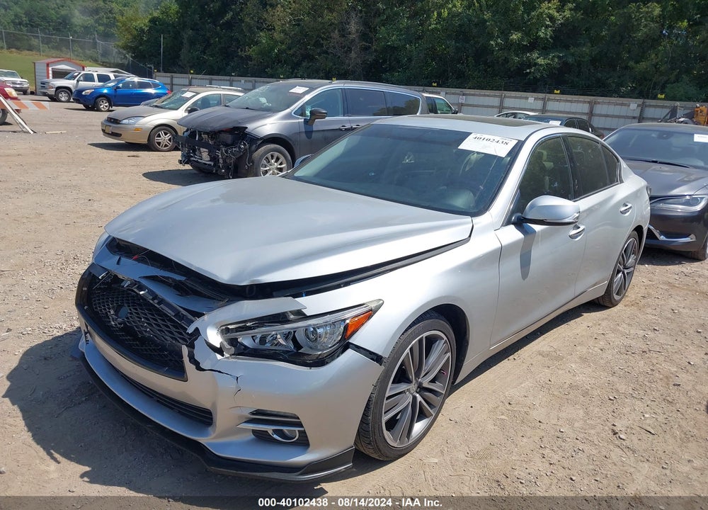 2014 INFINITI Q50 PREMIUM VIN: JN1BV7AR4EM703247