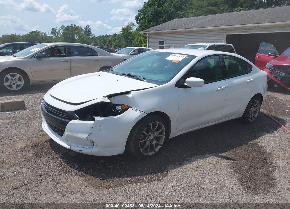 2014 DODGE DART SXT VIN: 1C3CDFBB8ED697375