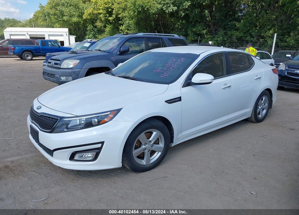 2015 KIA OPTIMA LX VIN: KNAGM4A75F5655558