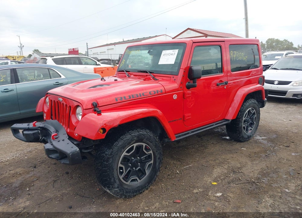 2014 ANGLER JEEP WR RUBICON X VIN: 1C4BJWCG7EL274240