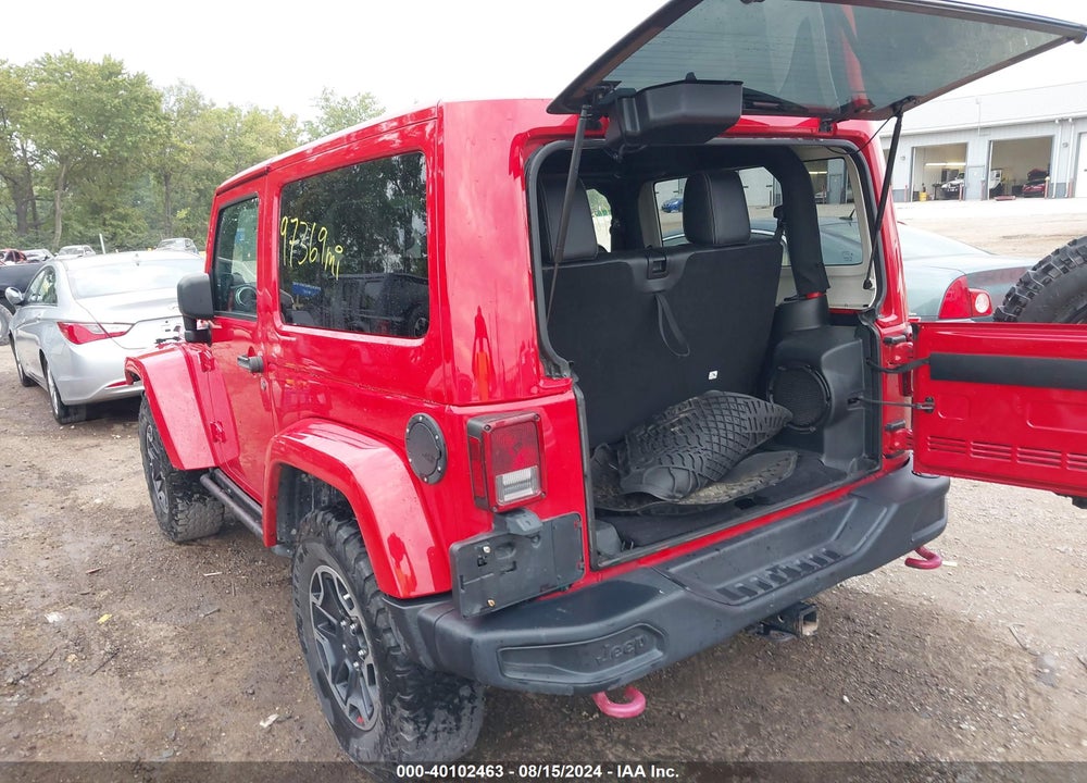 2014 ANGLER JEEP WR RUBICON X VIN: 1C4BJWCG7EL274240