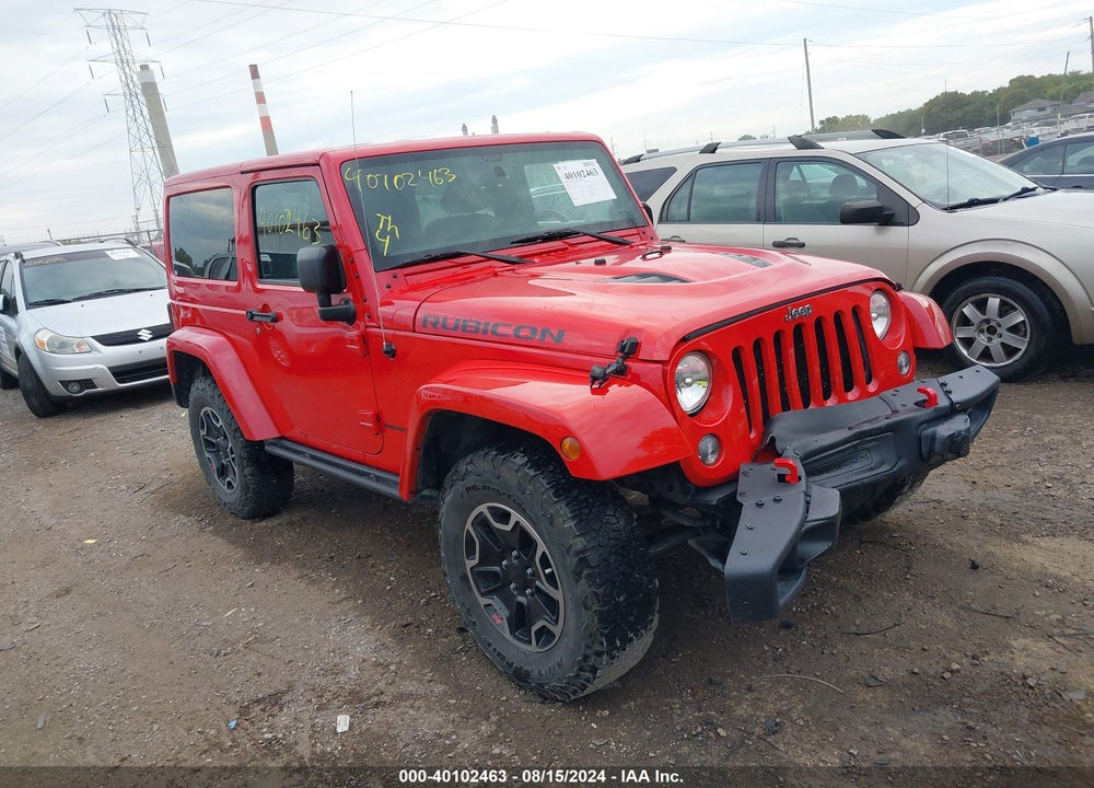 2014 ANGLER JEEP WR RUBICON X VIN: 1C4BJWCG7EL274240