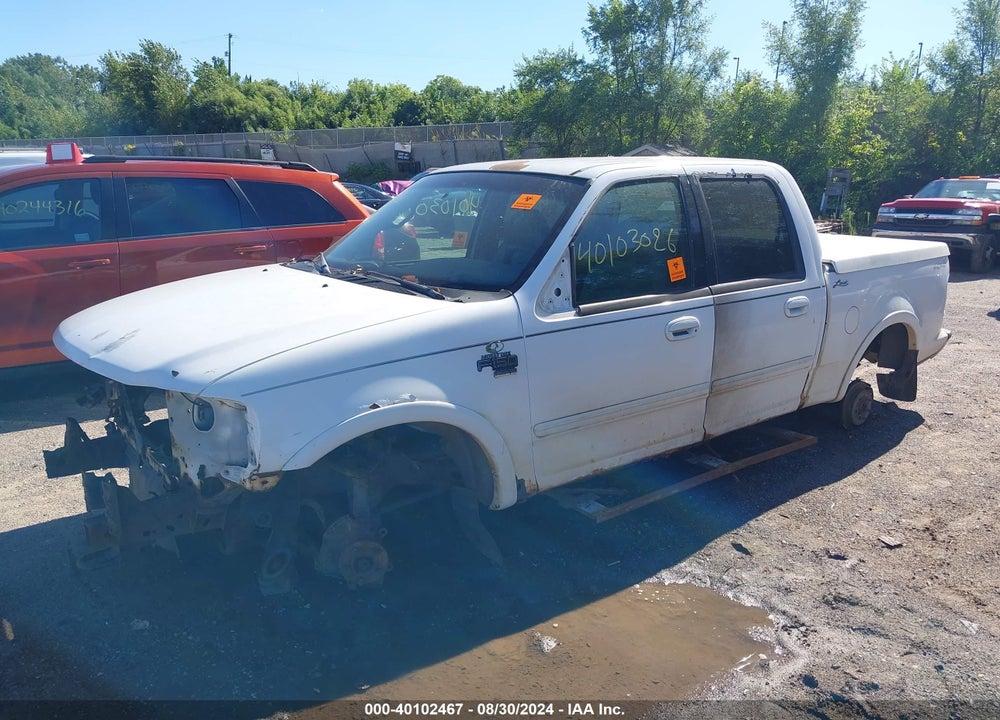 2001 FORD F-150 KING RANCH EDITION/LARIAT/XLT VIN: 1FTRW08W81KE07603