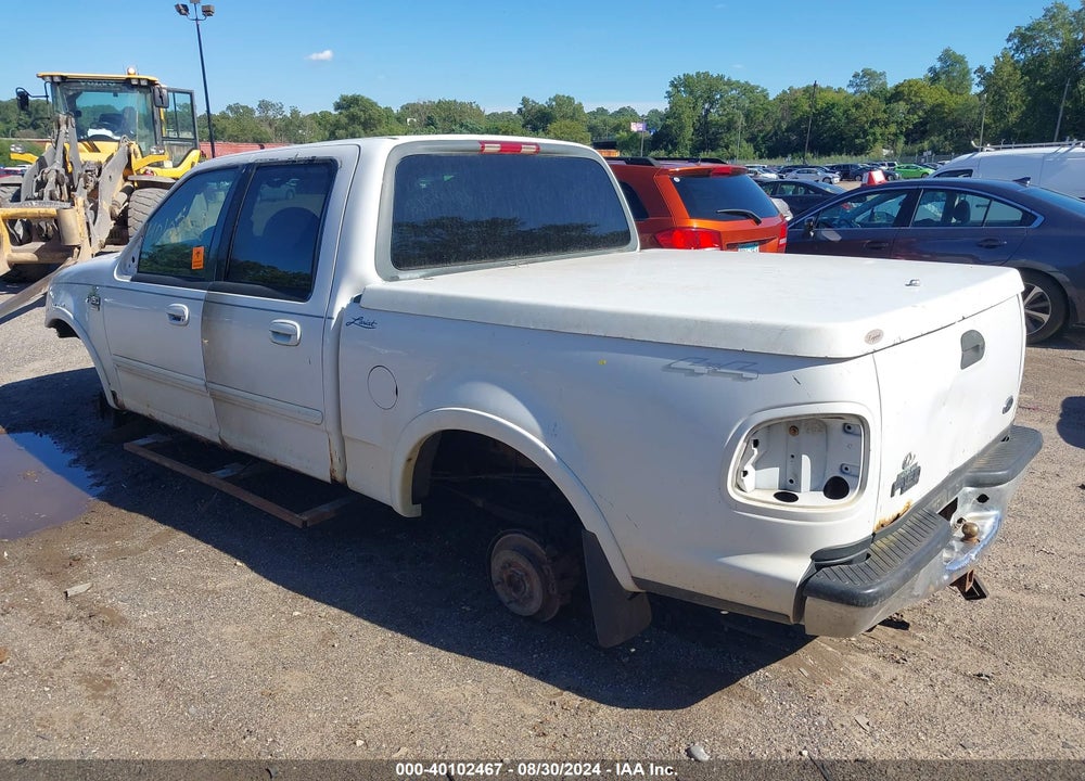 2001 FORD F-150 KING RANCH EDITION/LARIAT/XLT VIN: 1FTRW08W81KE07603