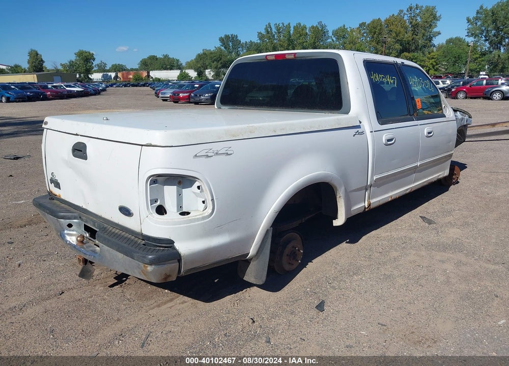 2001 FORD F-150 KING RANCH EDITION/LARIAT/XLT VIN: 1FTRW08W81KE07603