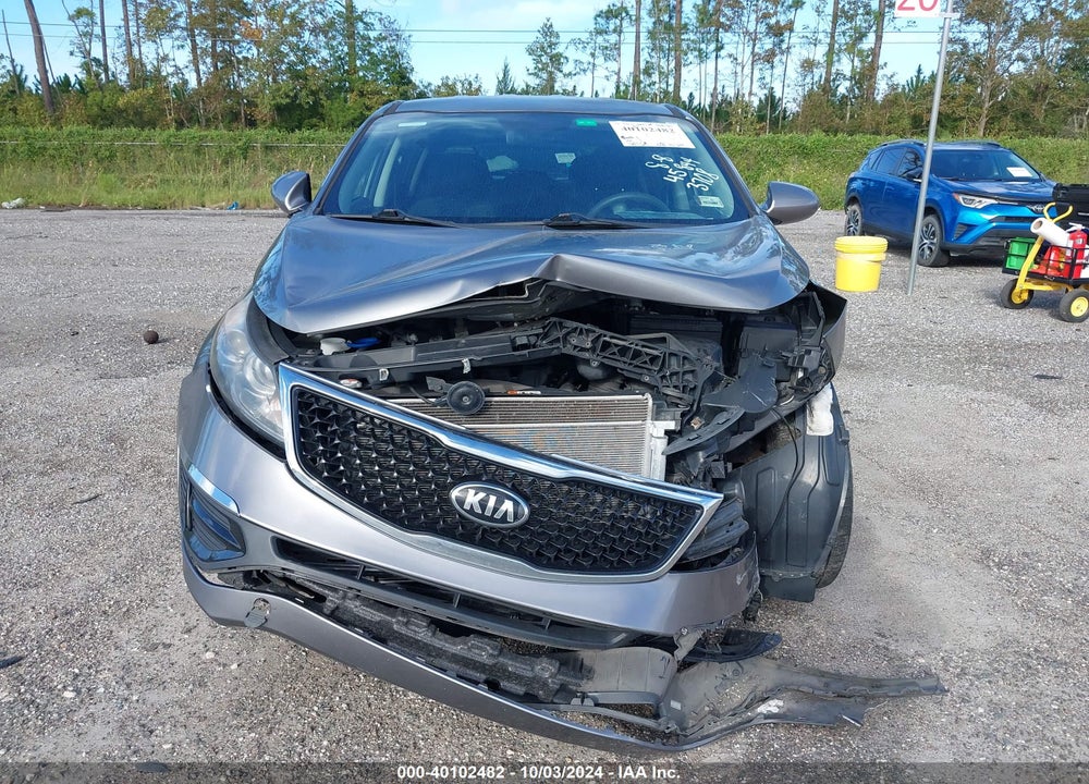 2016 KIA SPORTAGE LX VIN: KNDPBCAC8G7803708