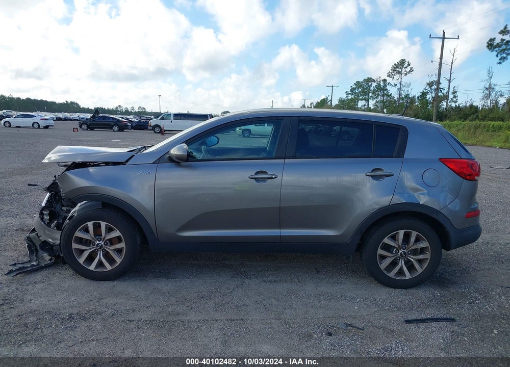 2016 KIA SPORTAGE LX VIN: KNDPBCAC8G7803708