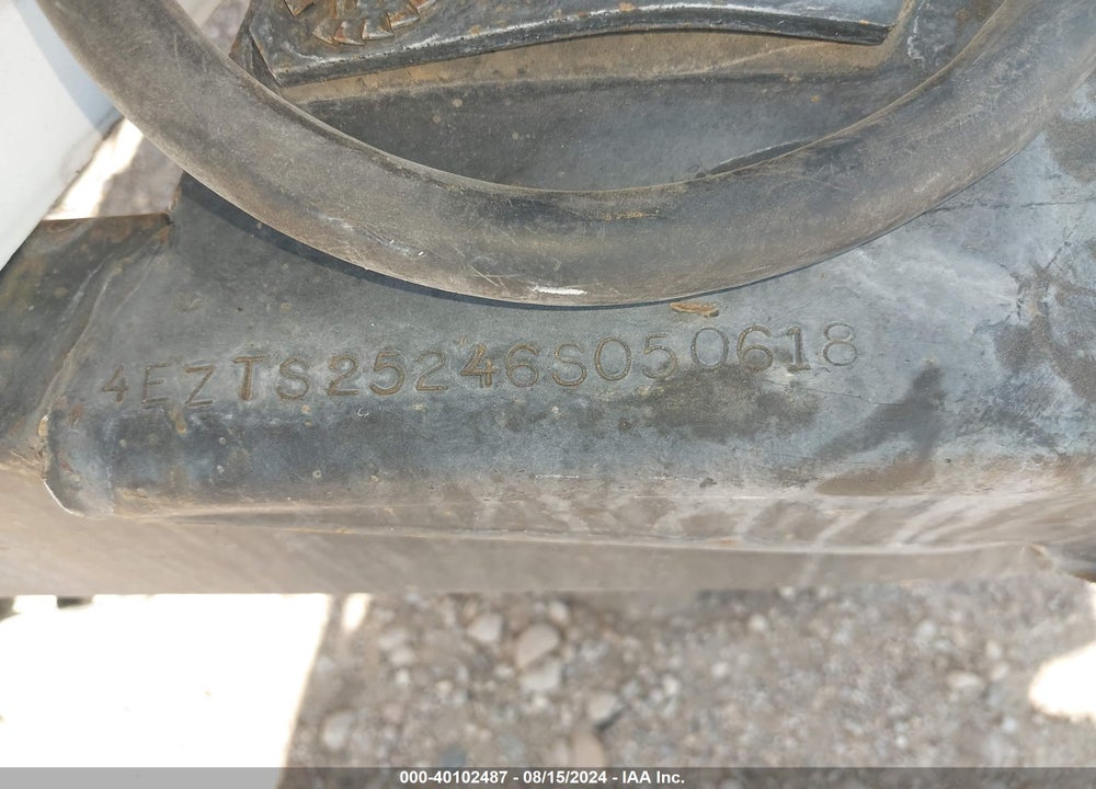 2006 KZ BUMPER PULL 26' VIN: 4EZTS25246S050618