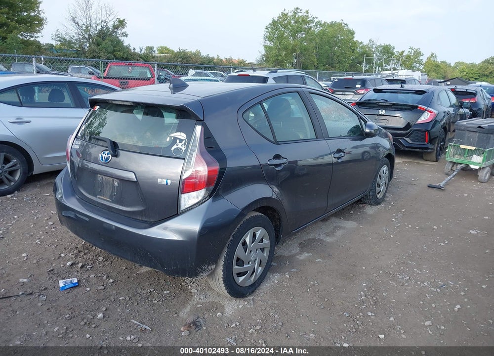 2015 TOYOTA PRIUS C TWO VIN: JTDKDTB34F1580488