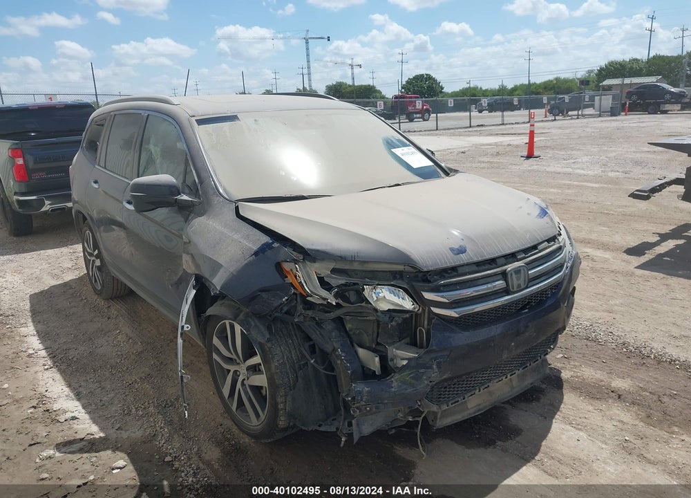 2017 HONDA PILOT TOURING VIN: 5FNYF5H93HB014800