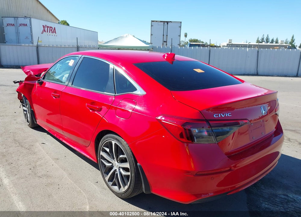 2023 HONDA CIVIC TOURING VIN: 2HGFE1F91PH311824