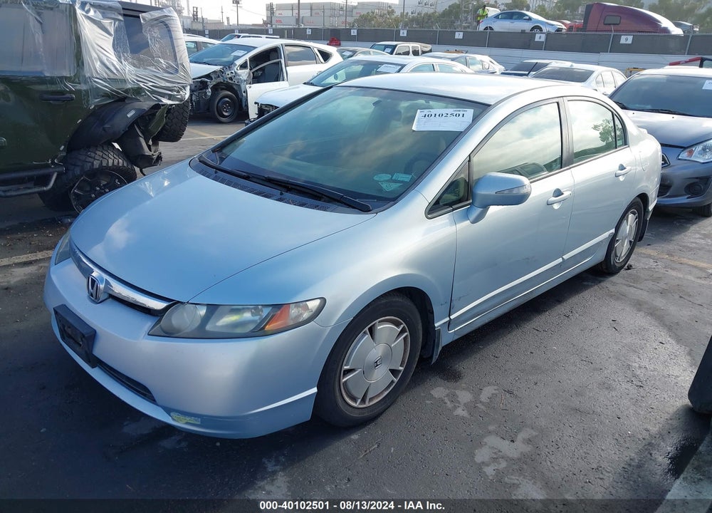 2006 HONDA CIVIC HYBRID VIN: JHMFA36206S026157