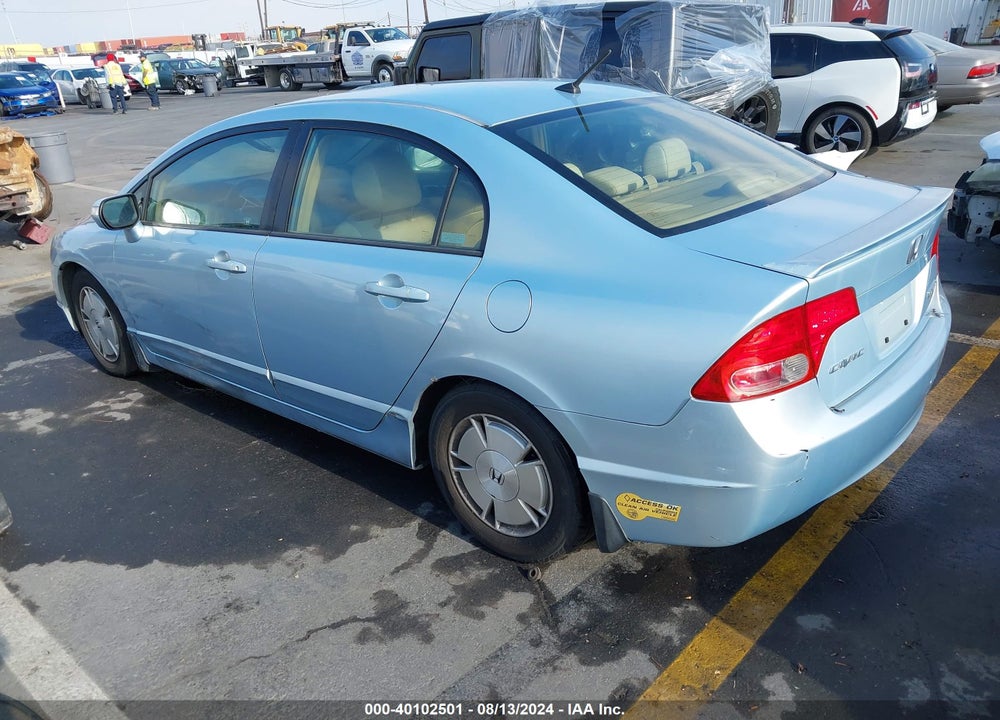 2006 HONDA CIVIC HYBRID VIN: JHMFA36206S026157