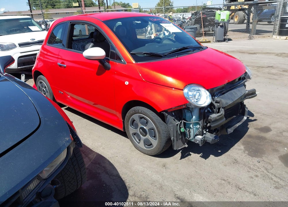 2017 FIAT 500E BATTERY ELECTRIC VIN: 3C3CFFGE9HT611650
