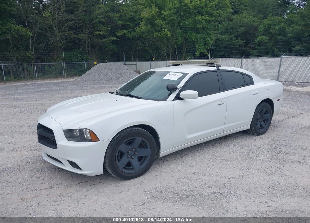 2014 DODGE CHARGER POLICE VIN: 2C3CDXAT3EH362074