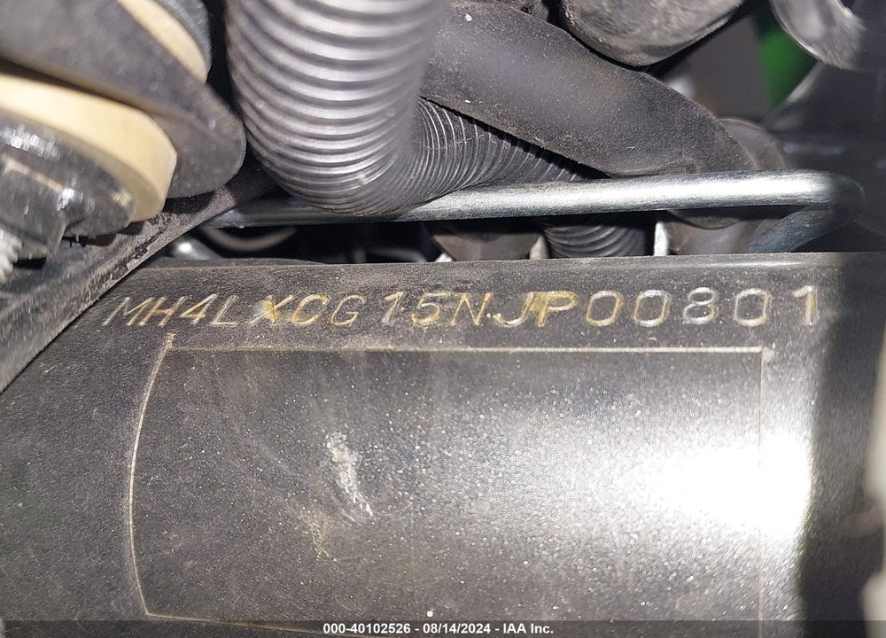 2022 KAWASAKI KLX230 G VIN: MH4LXCG15NJP00801