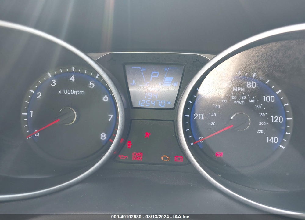 2014 HYUNDAI TUCSON SE VIN: KM8JUCAG9EU871240