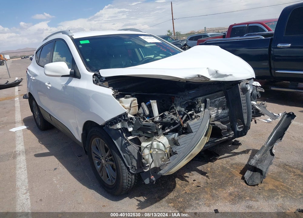 2014 HYUNDAI TUCSON SE VIN: KM8JUCAG9EU871240