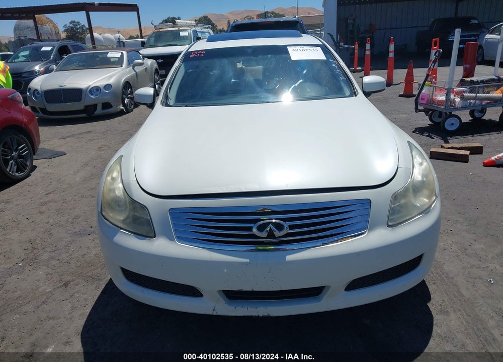 2008 INFINITI G35 JOURNEY VIN: JNKBV61E68M228644